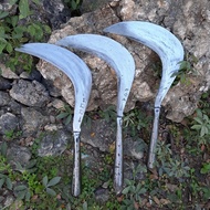 Arit Gagang Besi Full Baja Per Mobil - Sabit Wonosobo Bilah Panjang - Arit Bendo Super Tajam