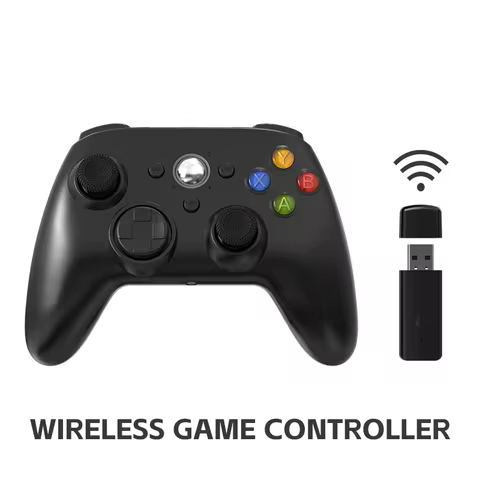 Wireless Controller For Xbox 360 Game Controller with Dual-Vibration Turbo Compatible with Xbox 360/