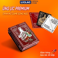 Bộ bài nhậu Ừng Ực Premium Song Ngữ thử thách tiệc tùng cùng bạn bè Drinking Game bài uống rươu bia