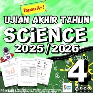 [ PDF SOFTCOPY ] TN221 Modul UASA Sains Science Tahun 4 2025 2026 UPSA Uasa Ujian Akhir Tahun KSSR