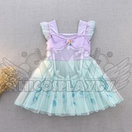 hiCosplaydy Princess Mermaid Ariel Baby Dress Cosplay
