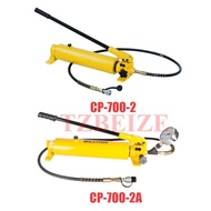 Manual Hydraulic Pump CP-700-2 high pressure pump 700kg/cm2 with pressure gauge