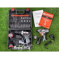 NJSTAR Battery Drill 12V Impact Drill + DAEWOO 12V Cordless Impact Driver DALID 12 Combo Set