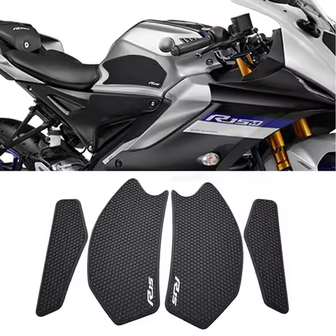 Motorcycle anti-slip tank Pad sticker protection stickers SIDE TANK PADS For YZF-R15 R15 V4 R15M