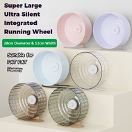 【SG SELLER】【28CM Diameter & 12CM Width】Hamster Running Wheel Silent Wheel Height Adjustable Hamster 