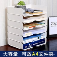 A a4 Storage File Rack File Multi-Layer Rack Organize Storage Box Rack Folder Desktop Desk Office UC