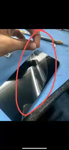 380pcs/roll Screen Display LCD Film Label Sticker for iPhone X XS MAX XR 11 12 13 14 15 Pro Max Plus