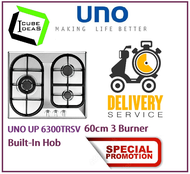 UNO UP 6300TRSV BUILT-IN HOB / FREE EXPRESS DELIVERY