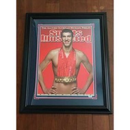 Michael Phelps  親筆簽名 27吋 x 34吋 Framed Grandstand Sports Autographed 2008 Olympics 1/1