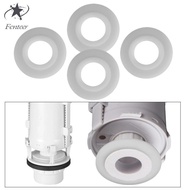 [lkpzhtw9] 4 Pieces Toilet Flush Valve Seal Easy to Install Silicone Gasket for C7715-6