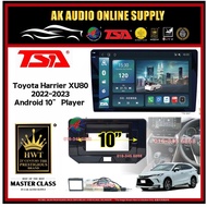 🆕1K 2+32GB 4G 8-CORE🆕TSA Toyota Harrier XU80 2022 - 2023 Android 10'' inch CarPlay/DSP/BLU-RAY Car P