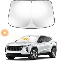 INTGET for 2024 Chevy Trax Sunshade, Front Windshield Sunshade, Foldable Window Sun Cover Protector 