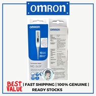 Omron Digital Thermometer MC-343F - Can be used for ORAL, AXILLARY (ARMPIT) & RECTAL