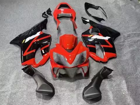 for CBR F4i 2001 - 2003 Motorcycle Fairing CBR600F4i 01 Black Red Fairings CBR 600 2002 Plastic Fair