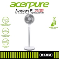 Acerpure Cozy F1 Air Circulator AF551-20W - Powerful 3D Airflow - Precise 12 Fan Speed - Energy Savi
