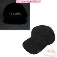 LANFYGOODSS LED Baseball Cap, Programmable Light-Up Baseball Cap Outdoor Bluetooth LED Hat Bluetooth