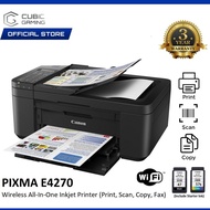 CANON PIXMA E4270 / E4570 4-IN-1 COMPACT WIRELESS ALL IN ONE PRINTER (PRINT SCAN COPY FAX) WITH STAR