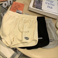 单/两件阔腿三分裤运动短裤女宽松外穿跑步韩版休闲高腰bf风2025.8.28