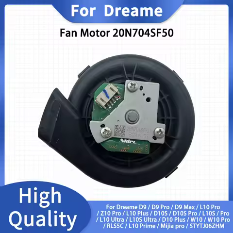 20N704SF50 Fan Motor For Dreame D9 Pro D9 Max L10 Pro Z10 Pro L10 Plus D10S Pro L10S Pro Robot Vacuu