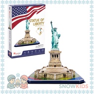 CubicFun C080h 3D Assembly Model – Statue of Liberty Architecture Expert | Architectural Puzzle Toy