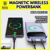 Baseus 20W 10000MAH Magnetic wireless Fast charge Powerbank Fast Charge Cable charger Power Bank USB Charger