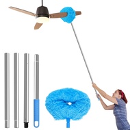Ceiling Fan Cleaner Duster Telescopic Handle with Removable Cleaning Reusable Microfiber Ceiling Fan