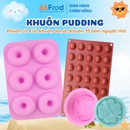 Cat Paw Shaped Silicone Mold, 6-Cell Donut for Making Jelly, Gummy Candy, Jelly, Ice,...- 6SFOOD Hou