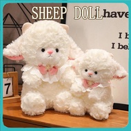 Cute Sheep Plush Toy Doll Soft Animal Pillow Cute Baby Sleeping Doll Birthday Gift Anak Patung