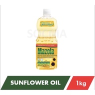 mazola sunflower oil 1kg / minyak masak bunga matahari