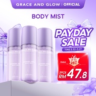 Grace And Glow Long Lasting Perfumed Body Mist - Midnight Siren (3 Pcs)