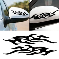 1 Pair Car styling Flame Sticker For ford Motorcycle Reflective Stickers on Cars Car-covers Accessories
