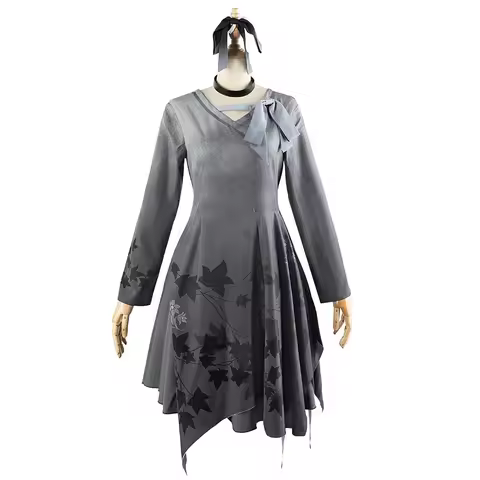 Asahina Mafuyu Cosplay Costume Project Sekai Colorful Stage Cosplay Asahina Mafuyu Dress Party Grey 