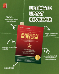 The Maroon Bluebook 4th Edition - Updated UPCAT Reviewer