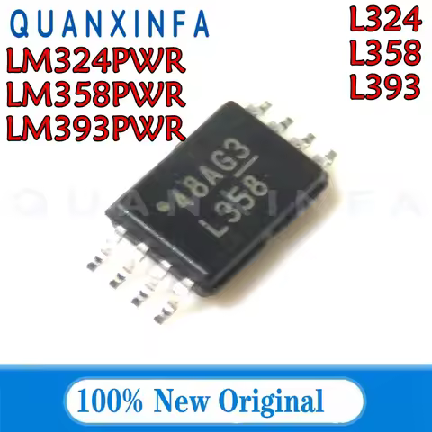 10PCS LM324PWR LM358PWR LM393PWR L358 L324 L393 TSSOP
