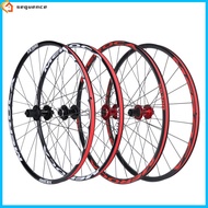 SQE IN stock! 1 Pair Xr300 Mountain Bike Wheelset 26 27.5 Inch Aluminum Alloy 120 Sound 5 Bearing Wheel Set Disc Brake