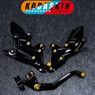 KODASKIN Motorcycle Footrest For CFMOTO  675SR  675NK 675SR-R CNC Adjustable Rearset Foot Rest Foot 