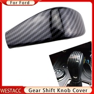 Car Gear Head Shift Knob Protection Cover Sticker Trim for Ford Ranger Raptor Everest Endeavour 2015 - 2018 Accessories