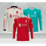 PREMIUM DRIFIT JERSEY LATEST L1VERP00L 2025-2026 JERSEY |FREE CUSTOM Name and Back Number
