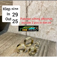 Albronze valve seat 29-25 mm