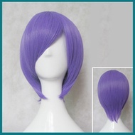 Cosplay cos Wig Orc Breed Hatsuse Izuna Atsushi Yuzuyama Hatsushi Eggplant Purple Narrow Face Short 