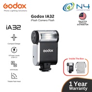 GODOX iA32 Mini Flash Speedlite Hot Shoe Flashes for Fuji, for Canon, for Nikon, for Sony, for Olymp