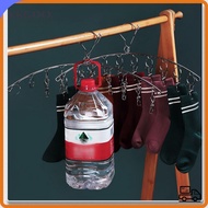 KKGOO Storage Space Saving No Deformation Stainless Steel Material Balcony Clothes Hanger