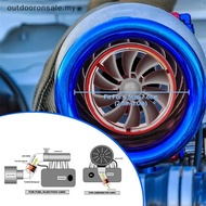 [Outdooronsale] Car Turbine Supercharger Turbo Refit Car Air  Turbonator Single Fan Supercharger Gas
