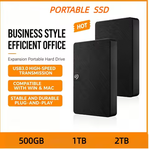 OEM for Seagate 1TB Portable External Hard Drive 2TB Mobile Solid State Drive 500GB USB 3.0 External