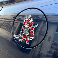 老鼠武士 日本武士 可愛車貼 日式風格 反光貼紙 高亮度防水耐曬