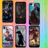 soft black OPPO A5 A9 A8 A31 A12 A12E A15 A15S A53 A32 A54 4G A54 5G League of Legends D phone case