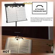 Music Stand Light Rechargeable Clip-on Piano Light Reading Light for Music Sheet