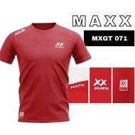 Maxx tshirt badminton jersey TSHIRT Sukan Badminton Baju jersi sukan Baju badminton kain sejuk MXGT0