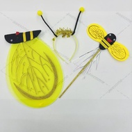 Bee Wings Costume Bumblebee Fancy Halloween Costume Girl Christmas Dress Up for Party Costume