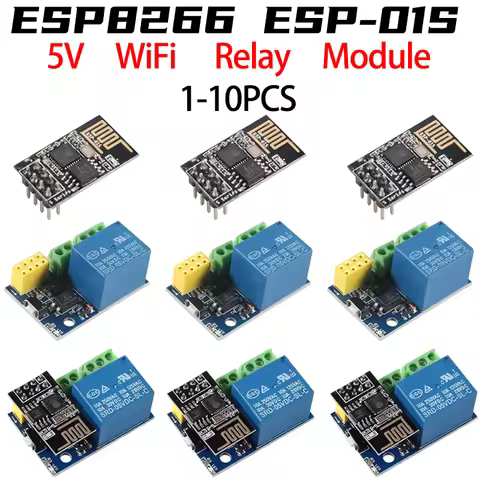 ESP8266 ESP-01 ESP-01S 5V WiFi Relay Module Things Smart Home Remote Control Switch Phone APP Wirele